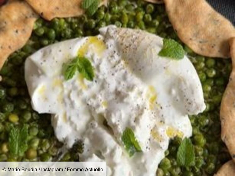 Idée dîner original : la tarte rustique aux petits pois et fromage frais
