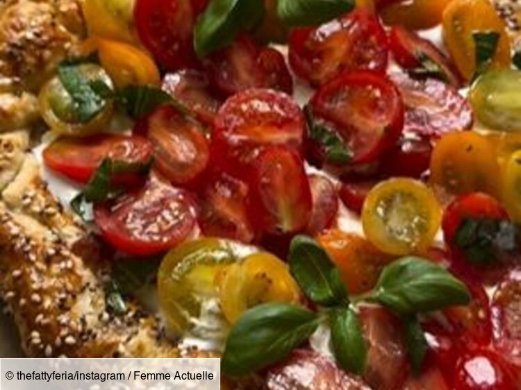La recette à faire et refaire tout l'été : la tarte tomate et burrata