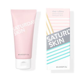 saturday skin rise and shine gentle cleanser