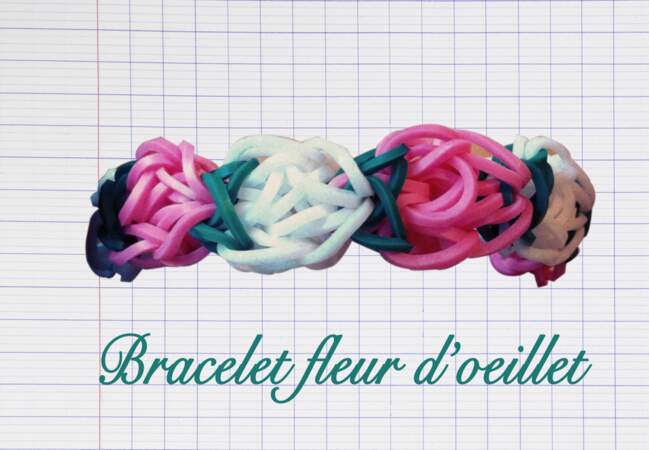 Le bracelet Fleurs d'Oeillets