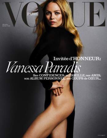 Vanessa Paradis, elle, a choqué en Une de Vogue