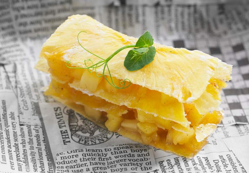 Mille-feuilles d’ananas