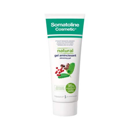 Natural - Gel Amincissant, Somatoline Cosmetic, tube 250 ml, prix indicatif : 35,90 €