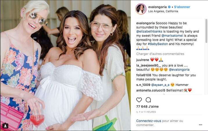 Eva Longoria et ses amies à la baby shower