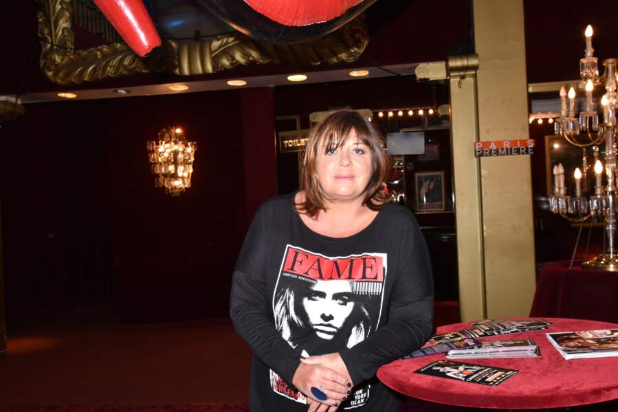 Michèle Bernier au Casino de Paris pour le spectacle "The Hole" en 2016.