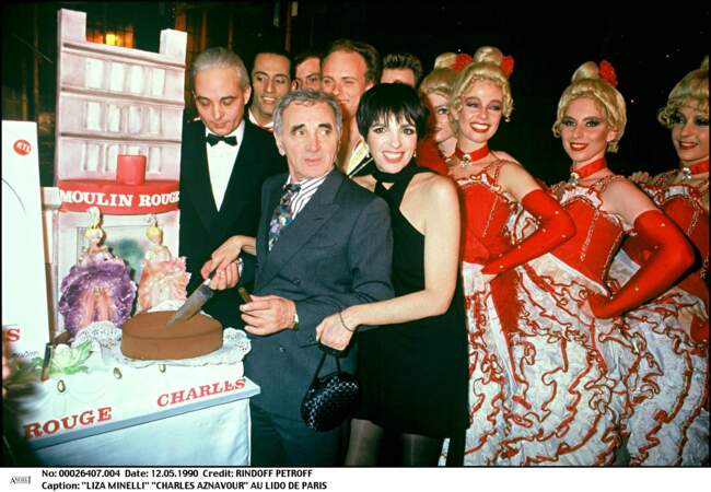 Charles Aznavour et Lisa Minelli étaient très proches et ont connu une idylle secrète dans les années 1960