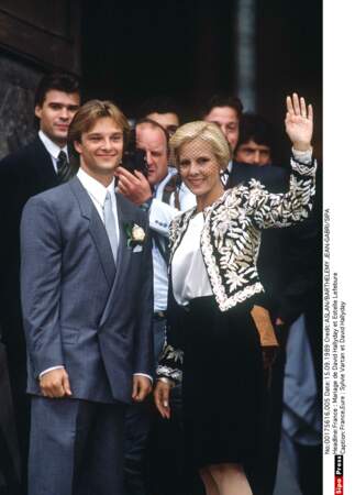 David Hallyday et Sylvie Vartan : 1989