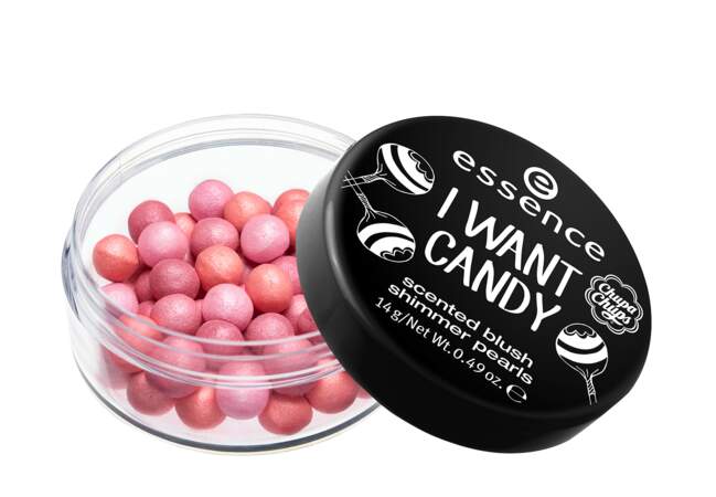 Scented blush Shimmer pearls d'Essence