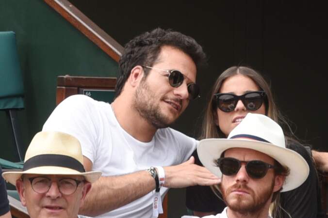 Amir et sa femme Lital à Roland-Garros le 28 mai