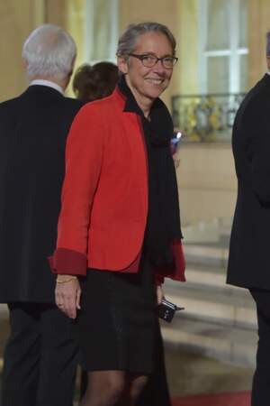 Elisabeth Borne - Réception au palais de l'Elysée en l'honneur des maires de France à Paris, France, le 22.11.17