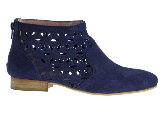 bottines fleurs