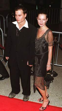Johnny Depp et Kate Moss, 1997