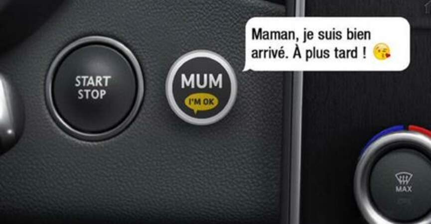 Mum Button 