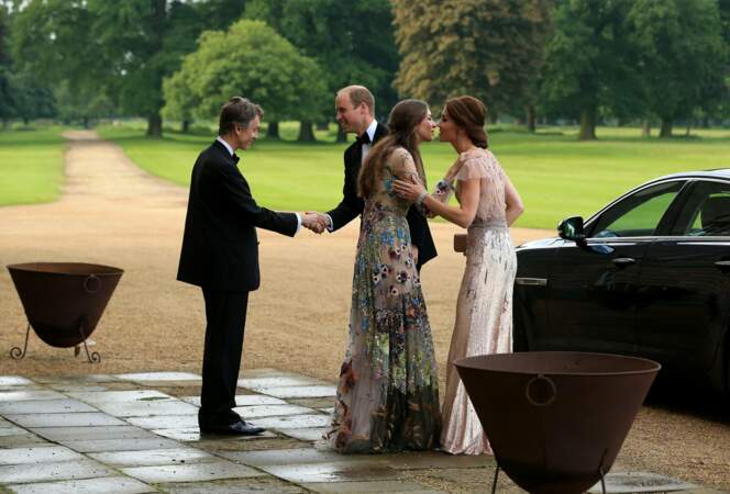 Le prince William et la duchesse de Cambridge participent à un diner de gala pour...