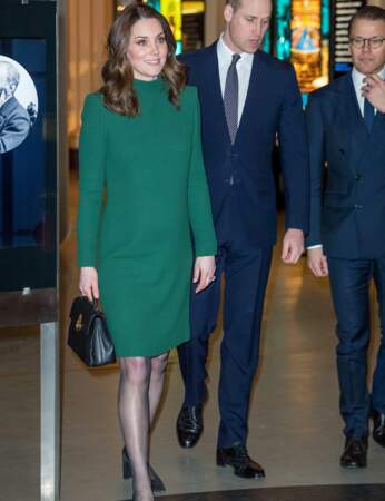 Kate Middleton en Suède : le look chic