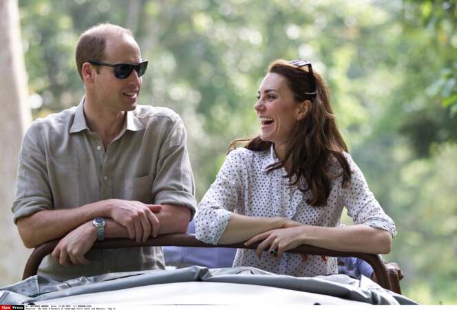 Kate et William font un safari 