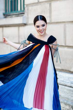 Fashion Street Style : la robe plissée couture