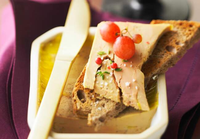 La terrine de foie gras