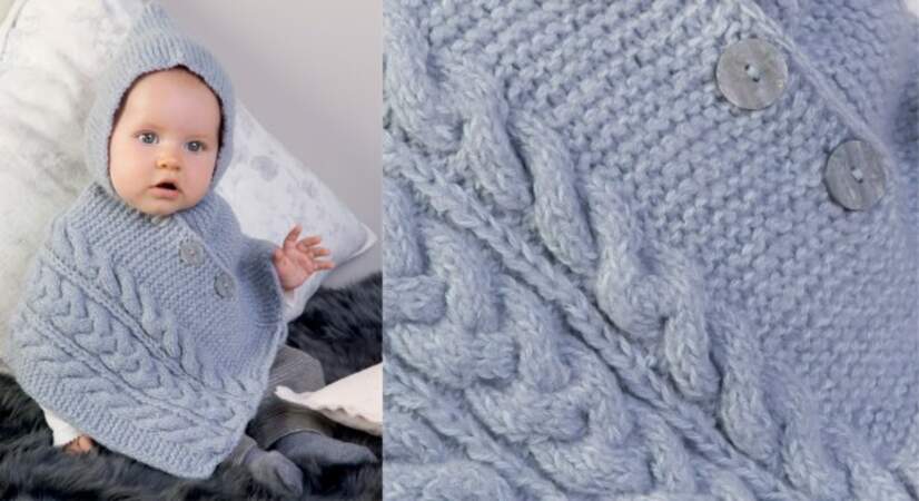 Découvrez 41 modèles layette à tricoter et crocheter cet hiver pour bébé