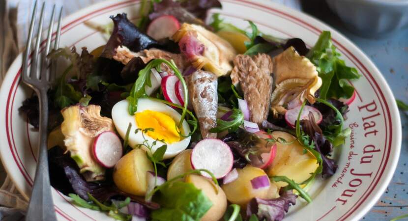 Salade-repas bretonne