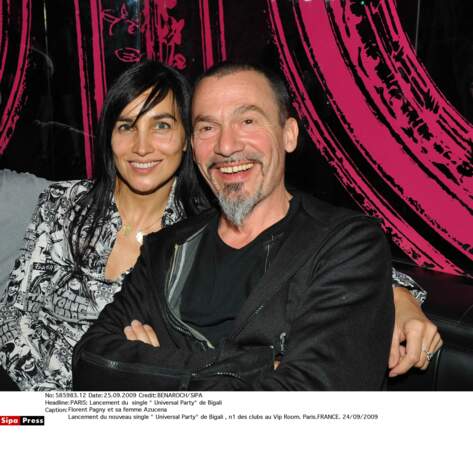 Florent Pagny et Azucena Caamaño, 2009
