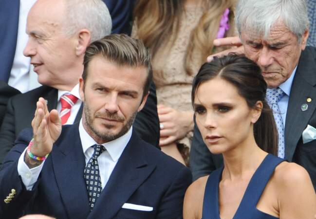 David Beckham droit au but