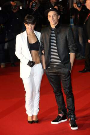 Alizée et Grégoire Lyonnet aux NRJ Music Awards en décembre 2014
