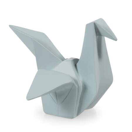 Une grue en origami	
