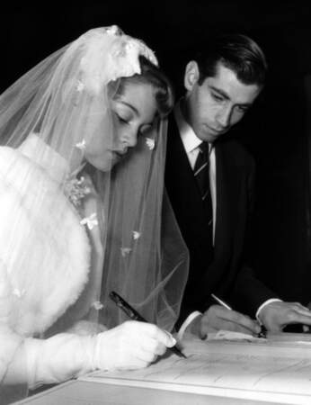 Brigitte Bardot et son premier époux, Roger Vadim
