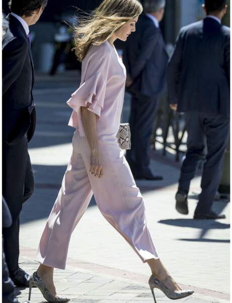 Le total look Zara de Letizia d'Espagne