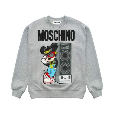 Collection H&M x Moschino : le sweat