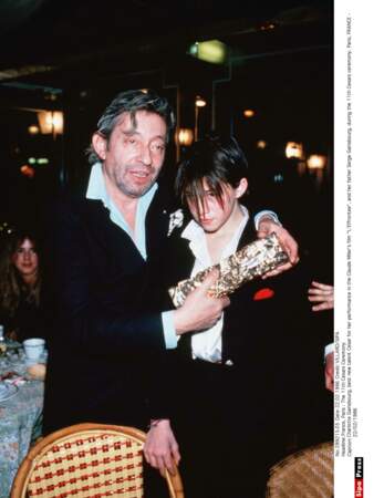 Charlotte et Serge Gainsbourg 
