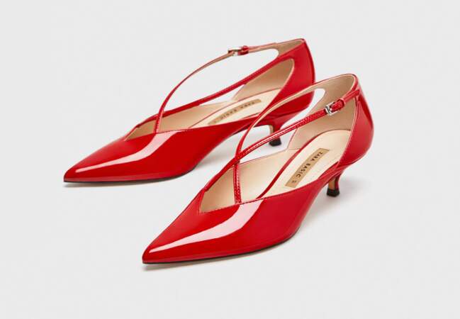 Nouveautés Zara : les escarpins rouges