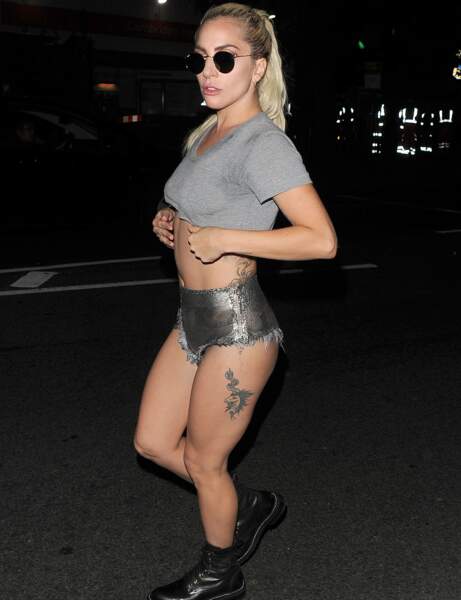 Le tatouage licorne de Lady Gaga