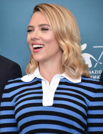 Le blond rétro de Scarlett Johansson