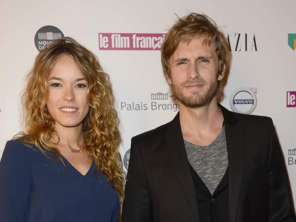 Philippe Lacheau et sa compagne Elodie Fontan à la cérémonie des Trophées du Film Français le 2 février 2016.