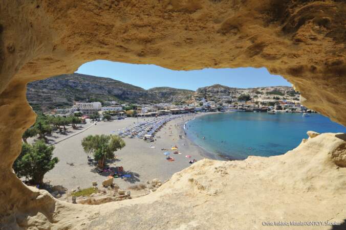 Grottes à Matala