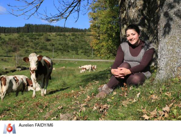 Eva, 25 ans, éleveuse de vaches laitières, Rhône-Alpes