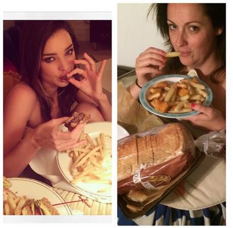 Manger dans son lit selon Miranda Kerr…