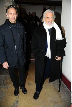 Jean Paul Belmondo était venu accompagné par son fils Paul Belmondo 