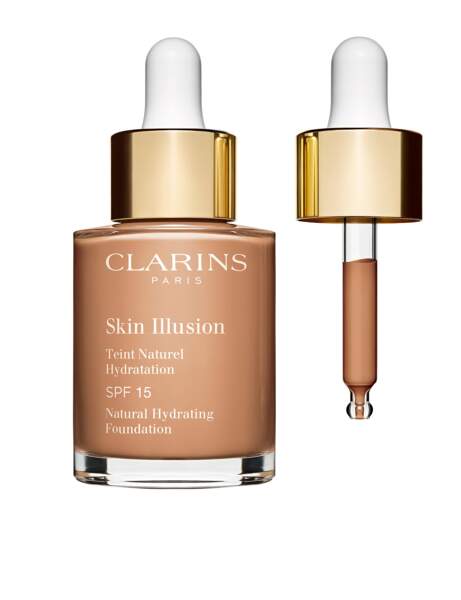 Si je veux un effet peau nue : le Skin Illusion de Clarins