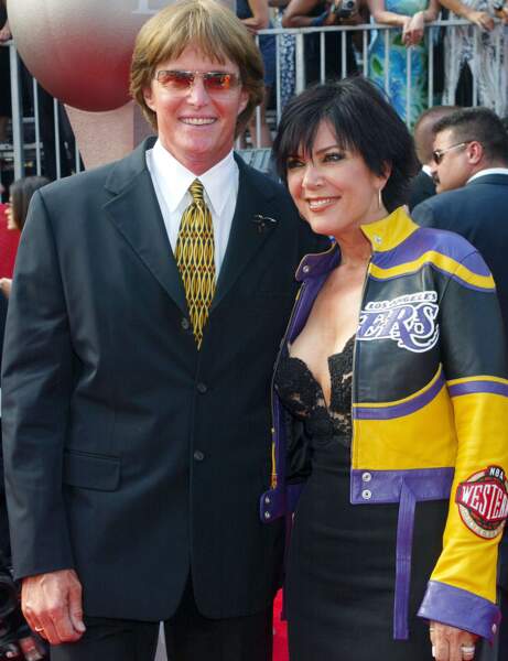 Bruce et Kris Jenner en 2002