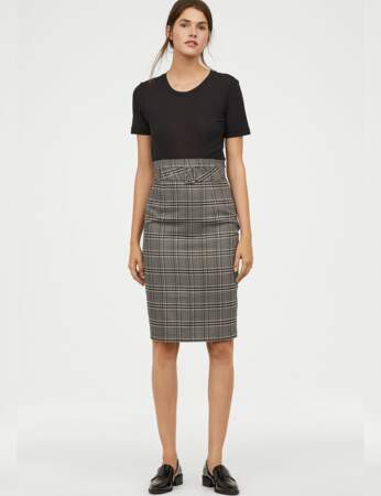 Nouveautés H&M : la jupe de working-girl