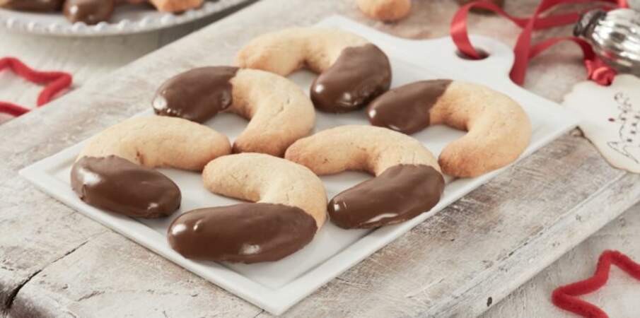 Croissants biscuités à la vanille et au Nutella®