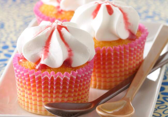Cupcake à la fraise