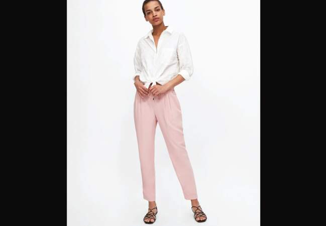 Nouveautés Zara : le pantalon rose