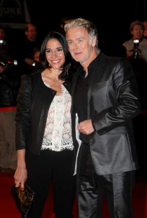 Franck Dubosc et sa femme Danièle au NRJ Music Awards à Cannes le 26 janvier 2013.