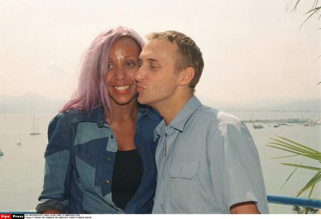 David et Cathy Guetta en 1998