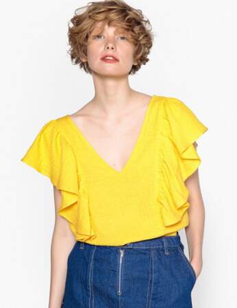 Blouses & chemises tendance : jaune soleil