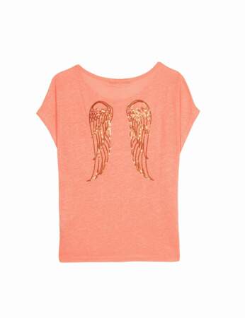 Le tee-shirt ailes d’ange